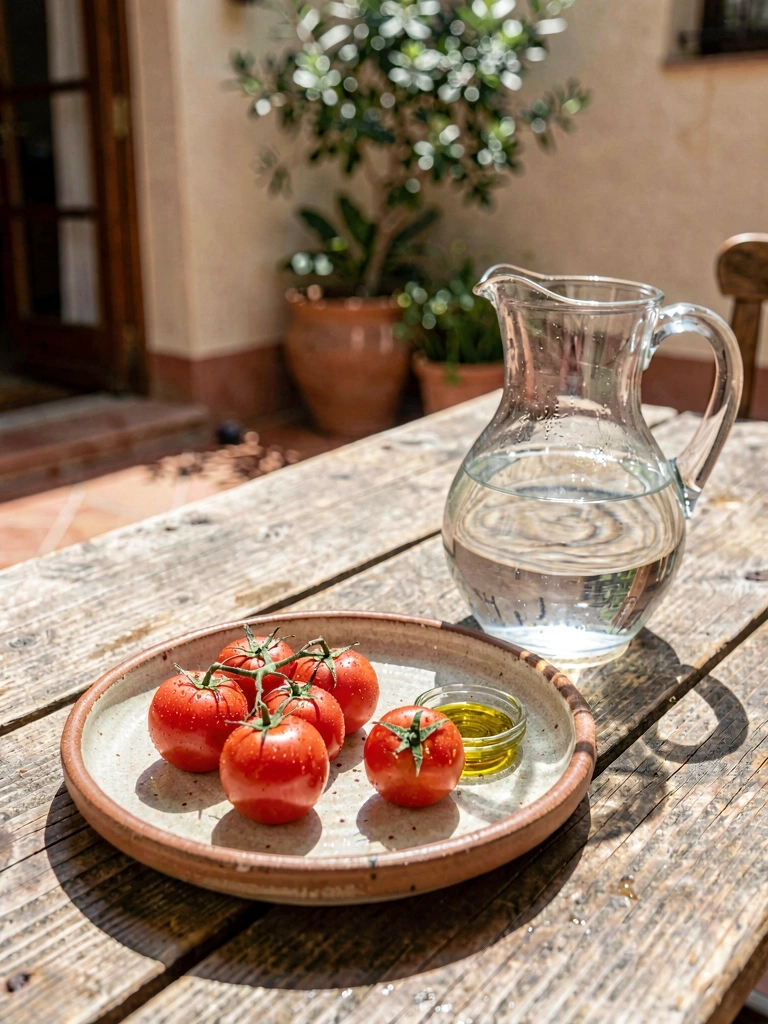 Ingredientes mediterráneos en Sevilla